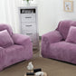 Double Seat Fleeced Spandex Couch Cover