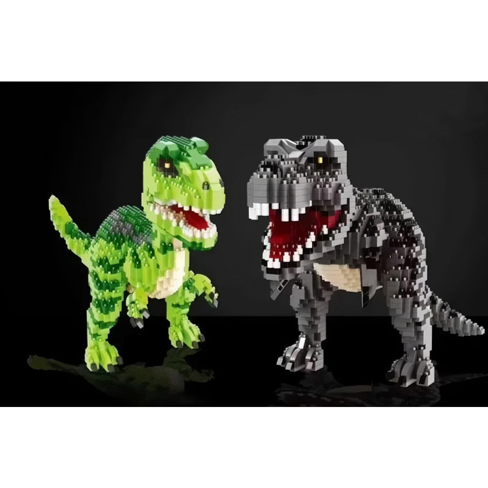 DIY Dinosaur Micro Building Blocks Set Educational Model Toy