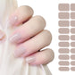 5 Set Semi Cured Gel Nail Wraps Gradient Jelly Nail Wraps UV Curable Self-Adhesive Nail Stickers DIY Nail Art
