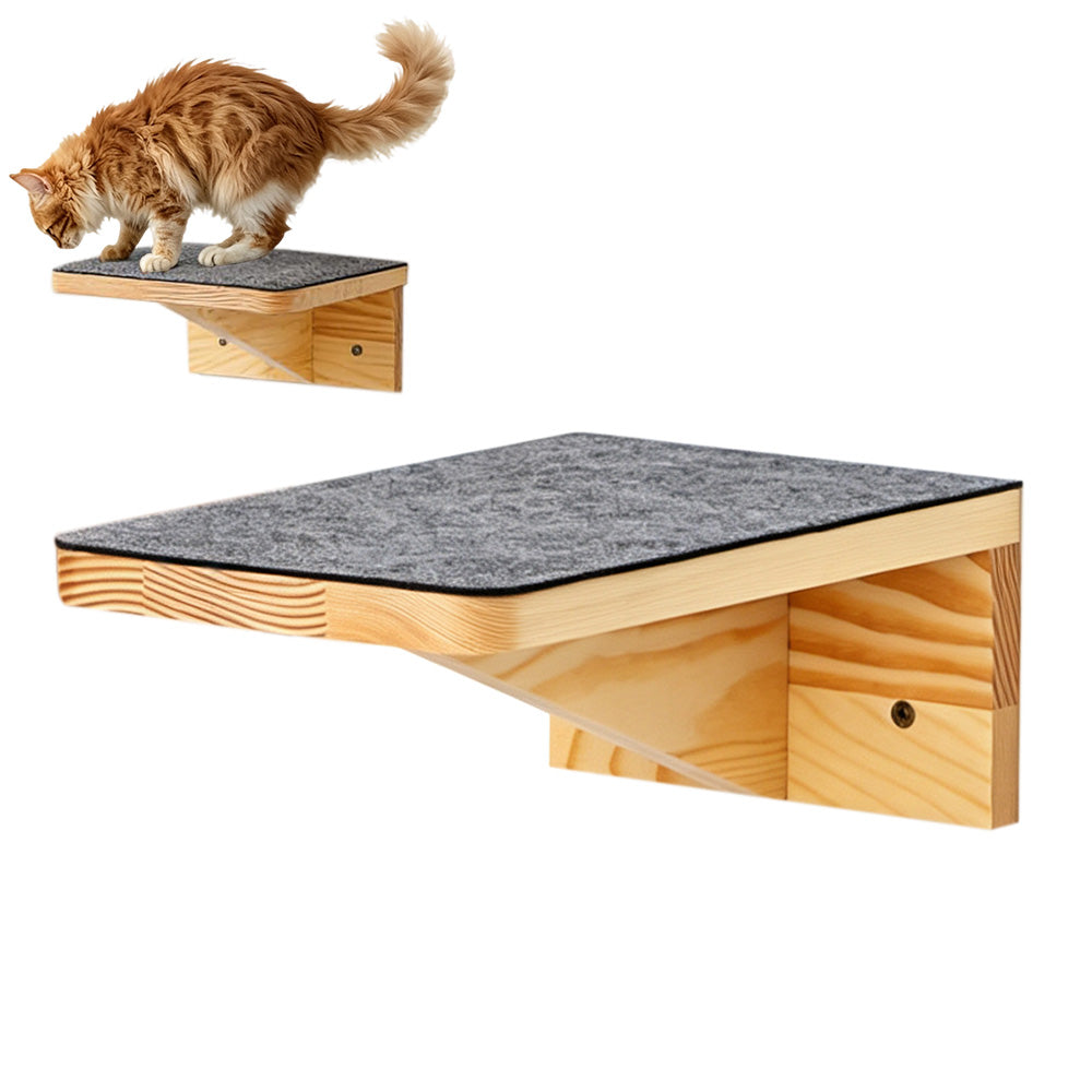 Wall Mounted Cat Climbing Shelf Cat Ladder Cat Wall Furniture Steps