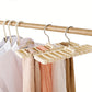 2Pcs Belt and Tie Hanger for Closet Organizer with 20 Hooks