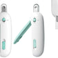 2 X Adjustable Aperture Cat Nail Clipper with Nail File and Nail Storage