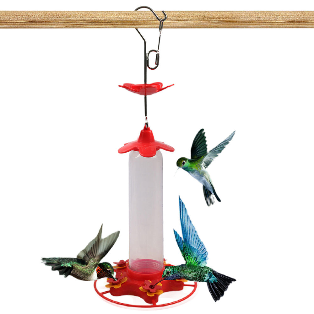 Plastic Hummingbird Feeder for Hanging Outdoors