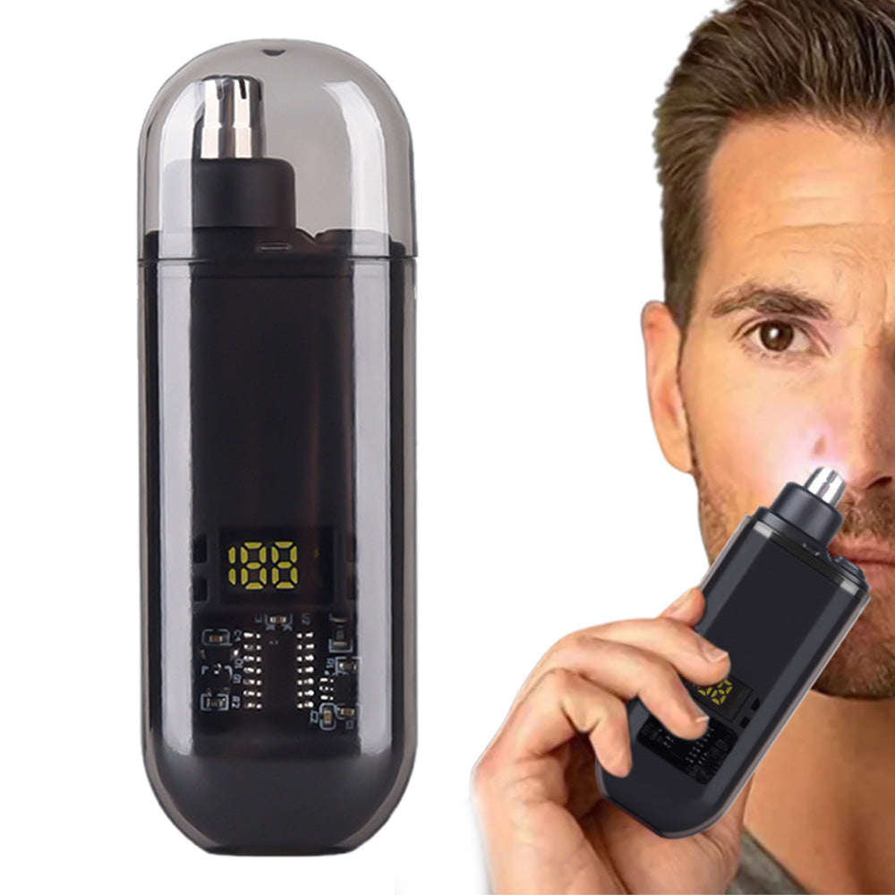 Portable Electric Nose Hair Trimmer For Men USB Rechargeable Ear and Nose Hair Trimmer
