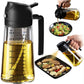 470ml Glass Oil Sprayer Bottle for Cooking Olive Oil Dispenser Kitchen Gadgets