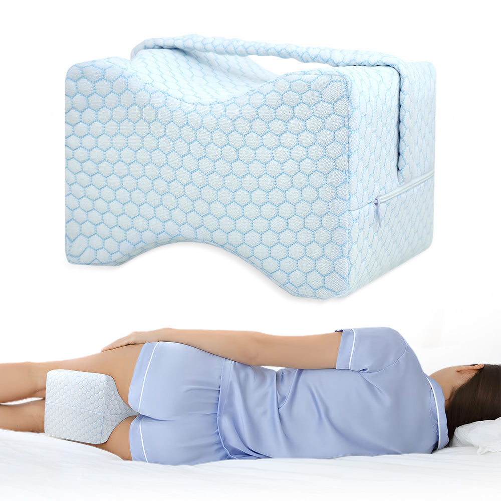 Orthopedic Knee Pillow Memory Foam with Tencel Fabric Cover