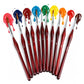 11 PCS Artist Paint Brush Set Detail Painting Brush for Watercolor Acrylic Oil