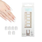 3Sets Reusable Solid Color Fake Nails Press On Manicure