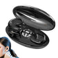 Ultra Thin Invisible Earphone Bluetooth 5.3 for Side Sleeping with LED Display