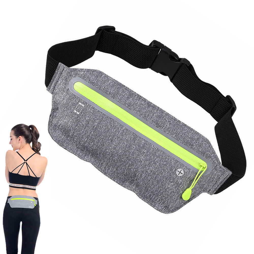 Unisex Belt Bag Waist Pack for Running Hiking Travel Workout Adjustable Strap