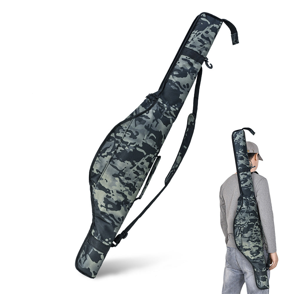 Camouflage Single Shoulder Fishing Rod Bag