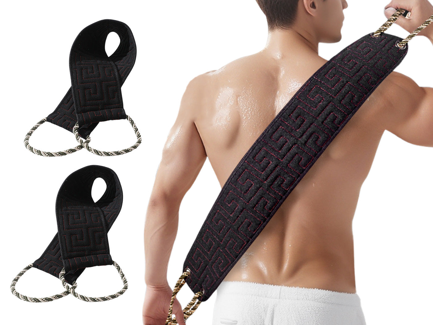 2Pcs Exfoliating Back Scrubbers Body Exfoliation Scrubbers