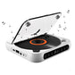 Portable Bluetooth CD Player with USB Playback and Rechargeable Battery