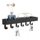 Wall Key Holder with Shelf Wooden Key Rack for Entryway Home