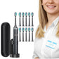 22000 VPM Electric Toothbrush with 10 Brush Heads and 6 Modes Toothbrush Sets