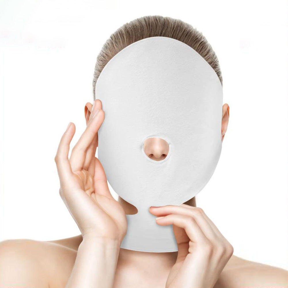Reusable Castor Oil Pack Wrap for Face and Neck Anti-Leak Design