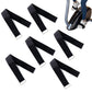 6Pcs Ellipse Leg Exerciser Adjustable Hook and Loop Pedal Straps