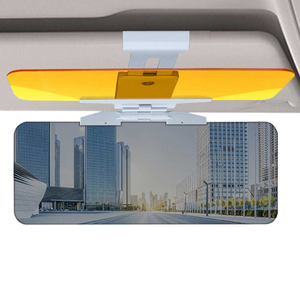 2-in-1 Sun Visor Extender for Day and Night Anti-Glare and UV Protection