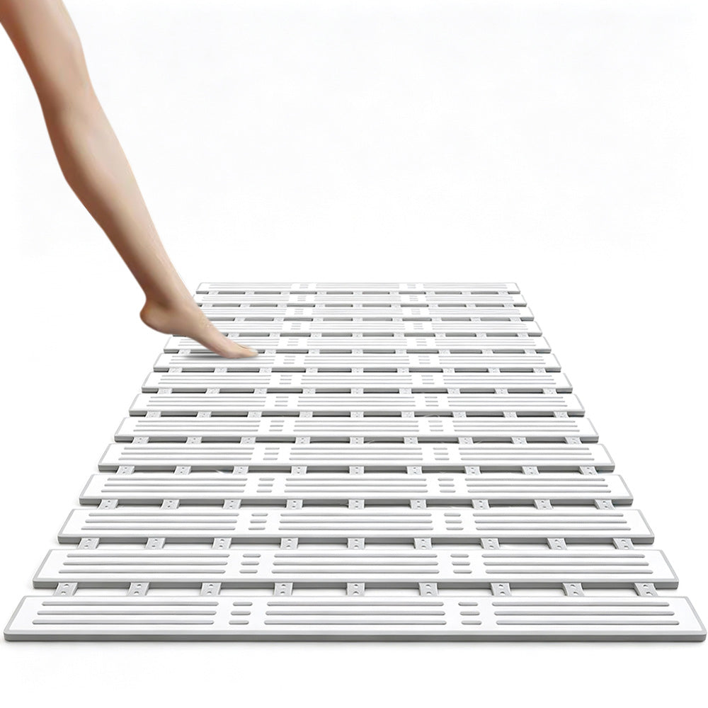 Non Slip Shower Mat with Suction Cups Bath Mat for Bathroom Kitchen Wet Floor