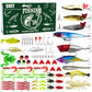 Fishing Lures kit Baits Tackle for Bass Trout Salmon Fishing Accessories