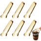 6PCS Ice Tongs Mini Sugar Tongs Stainless Steel Kitchen Utensils Set