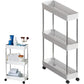 Slim Rolling Storage Cart Bathroom Shelves Organizer for Kitchen Laundry