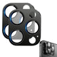 2 Pack Metal Camera Lens Protector for iPhone 16 Pro Max Tempered Glass Cover