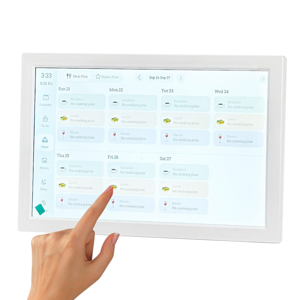 Digital Calendar 10.1 Inch Electronic Calendar Photo Frame 32GB