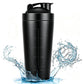 750ml 304 Stainless Steel Protein Shaker Bottle with Mixing Ball