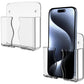 2 PCS Wall Phone Holder No Drill Adhesive Remote Control Organizer for Home Office