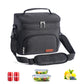 Insulated Lunch Box for Men Women Leak-Proof Cooler Lunch Bag with 4 Pockets