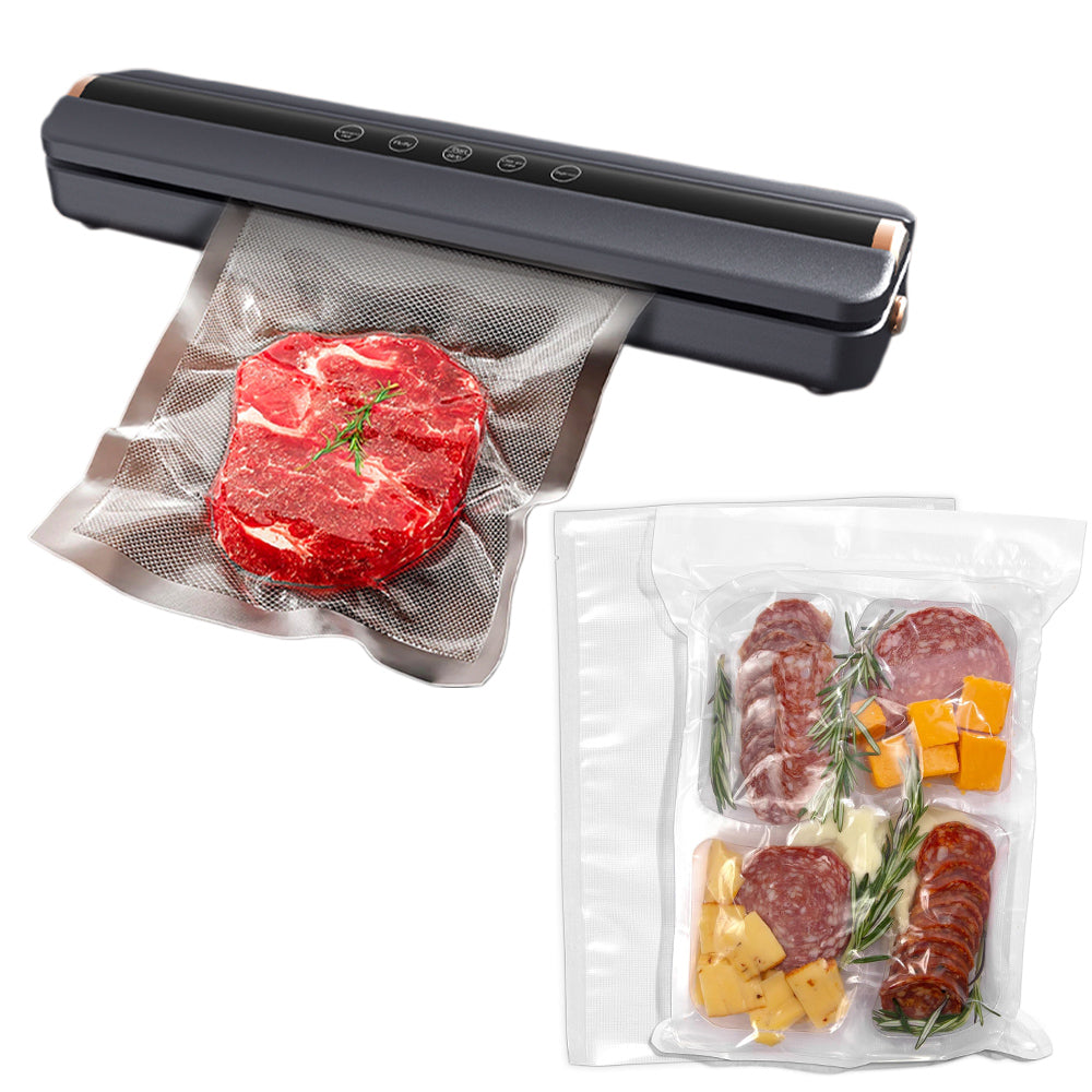 Portable USB Vacuum Food Sealer Machine with 10 Sealing Bags