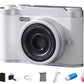 Dual Lens 4K Digital Camera 50MP Compact Vlogging Camera with 512GB Card