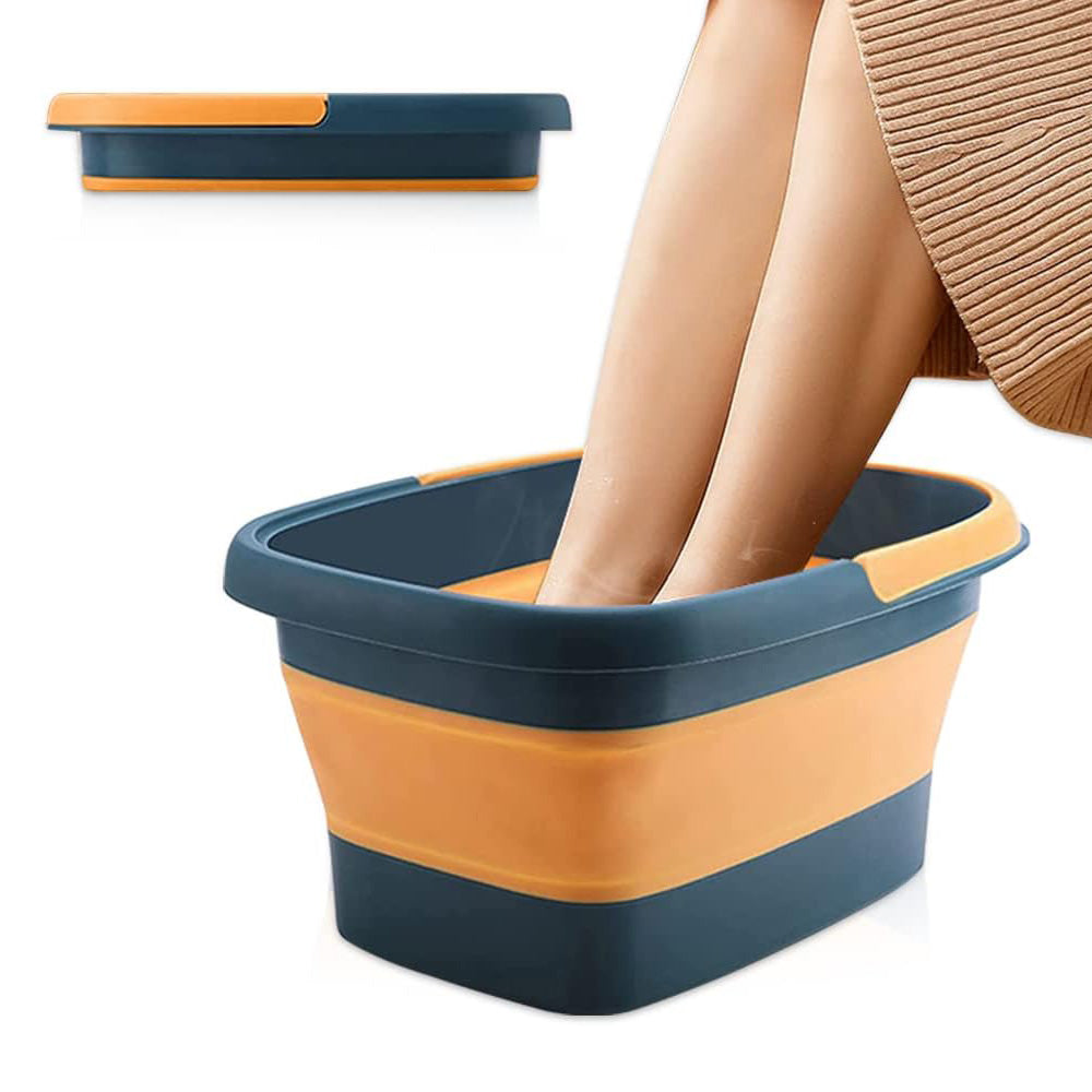 Collapsible Foot Bath Basin for Soaking Feet Foot Tub with Massage Acupoint