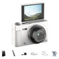 Digital Camera 5K 18X Zoom Flip Screen Video Camera with 64GB Memory Card