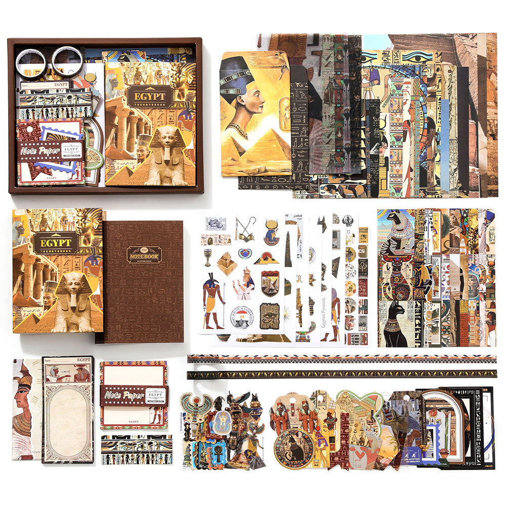 Vintage Scrapbook Kit Bullet Junk Journal Kit with Journaling and Scrapbooking Supplies