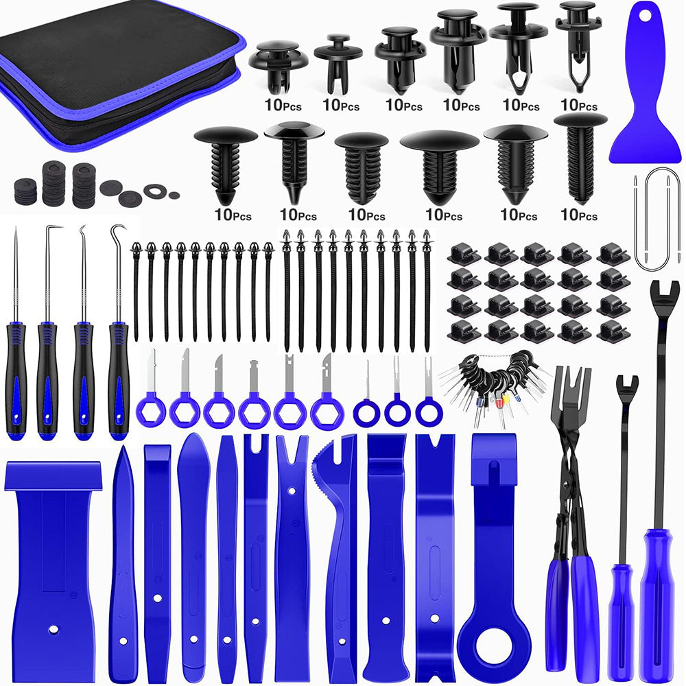 238-Piece Car Panel and Radio Bumper Remover Set for Vehicle Disassembly and Installation