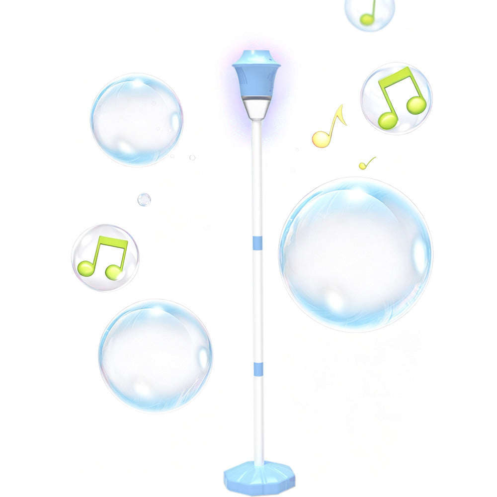 Rechargeable Adjustable Standing LED Bubble Machine for Parties