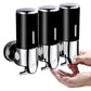 Wall-Mounted 3-Chamber Soap Dispenser 1500ml