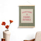 Colorful Inspirational Words Art Prints with Hanging Cord for Home Office Classroom
