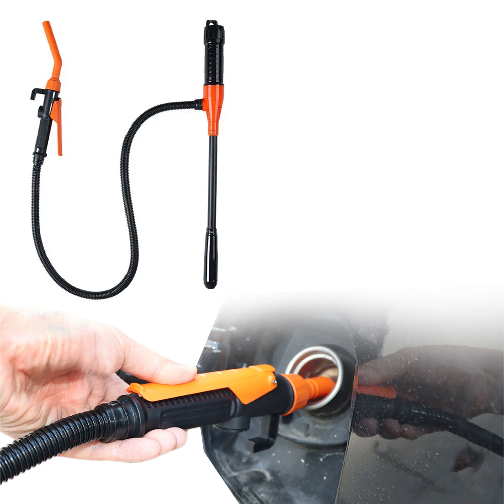 Electric Liquid Transfer Pump Portable Battery Operated Water Fuel Siphon Pump