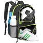 Water Repellent Sports Soccer Backpack with Ball Holder and Shoe Compartment