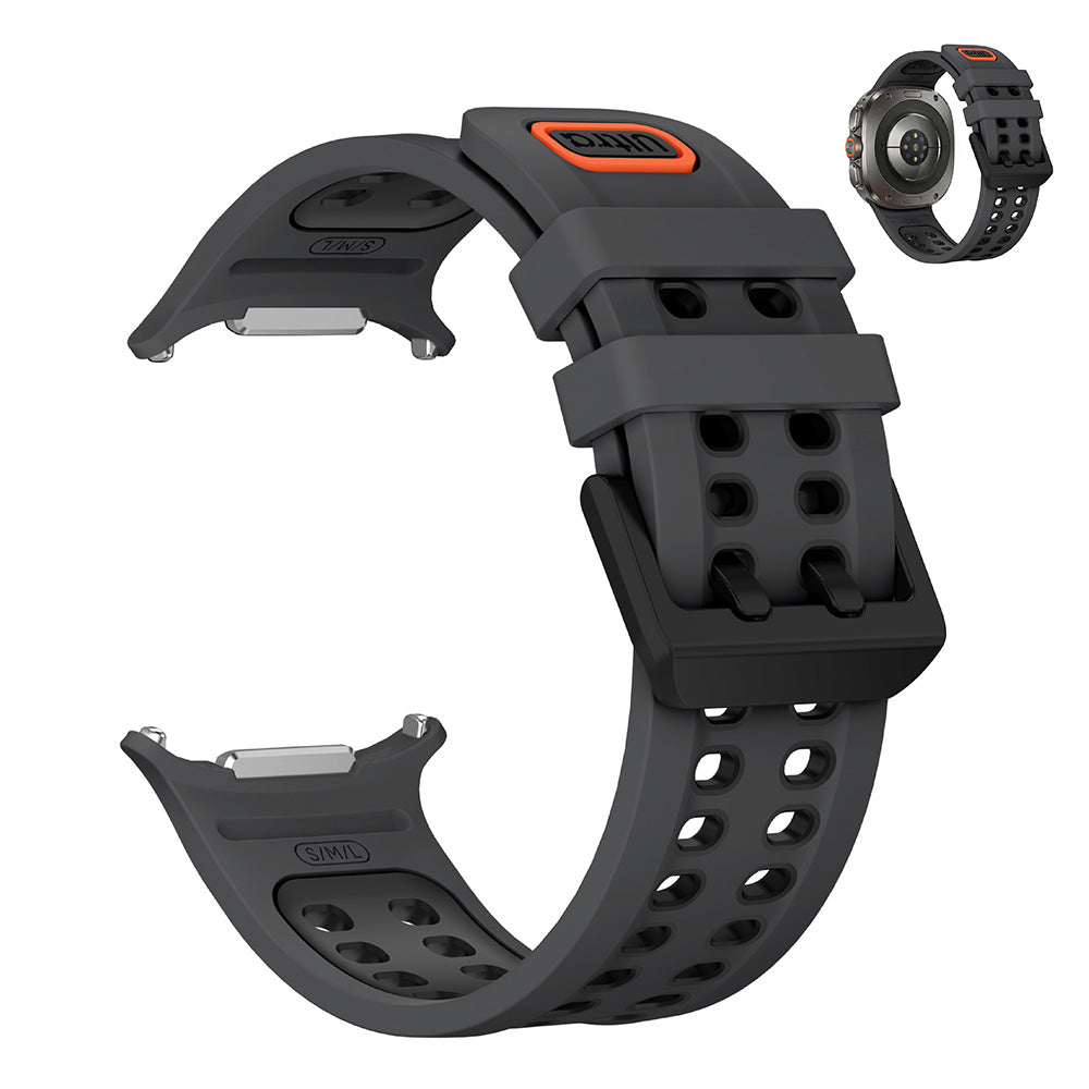 Silicone Watch Band for Samsung Galaxy Watch Ultra2 Ultra 2025 47mm