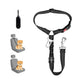 Removable Dog Belt Harness for Car Adjustable High Elastic Bungee