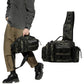 Fishing Tackle Bag Single Shoulder Crossbody Tactical Waist Pack Fish Lures Bag