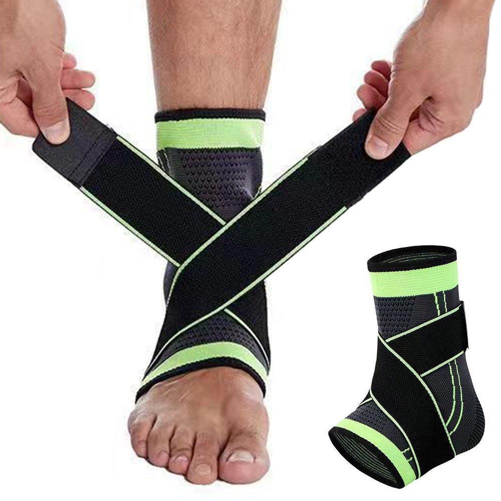 Sports Ankle Brace Support Compression Sleeve for Foot Stabilization Unisex