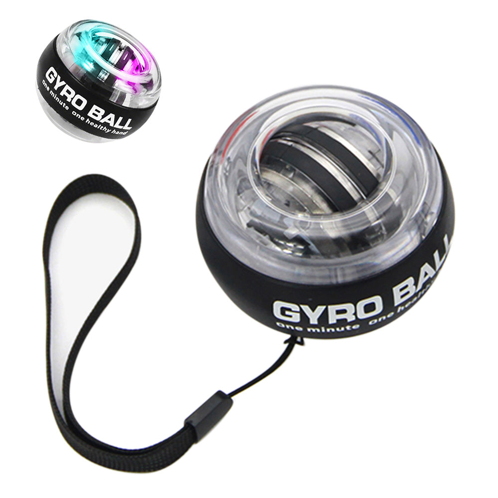 6 Colors LED Gyroscope Wrist Exercise Ball Strength Trainer Muscle Training