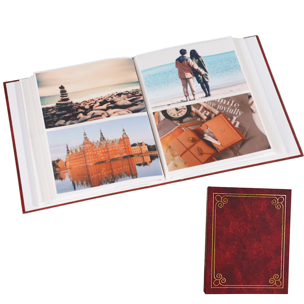 200 Pockets Photo Album 4x6 Picture Book with PP Sleeves for Wedding Gift