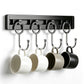 Stainless Steel Wall Mounted Kitchen Hooks Rack No Drill Utensil Organizer