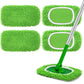 4PCS Reusable Mop Pads Compatible For Swiffer Sweeper Dry Sweeping Cloths And Wet Mopping Cloths